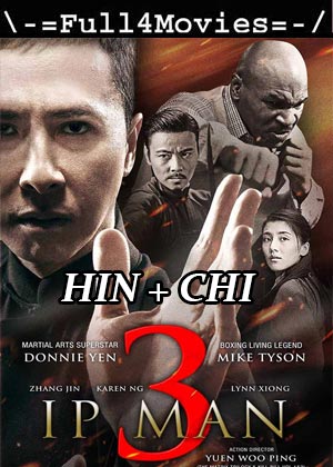Ip Man 3 (2015) 720P | 480P Bluray [Hindi Dubbed + Chinese]