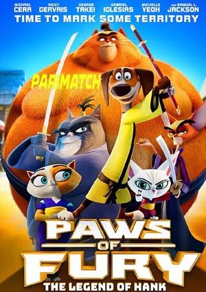 Paws Of Fury The Legend Of Hank (2022) 720P Web-Hd [Hindi (Voice Over) + English]