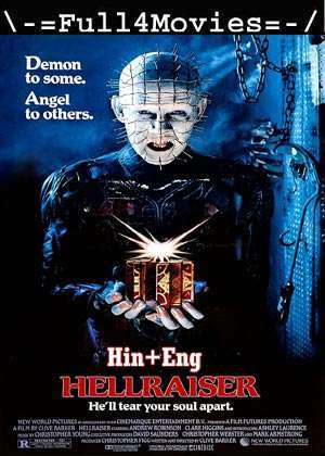 Hellraiser (1987) 720P | 480P Bluray Dual Audio [Hindi Org (Dd2.0) + English]