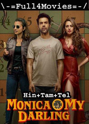 Monica O My Darling (2022) 1080P | 720P | 480P Web-Hdrip Multi Audio [Hindi + Tamil + Telugu (Dd5.1)]