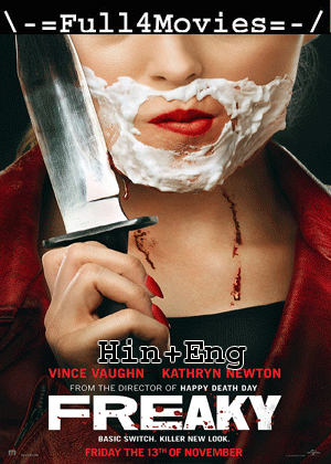 Freaky (2020) 1080P | 720P | 480P Web-Hdrip Dual Audio [Hindi Org (Dd5.1) + English]